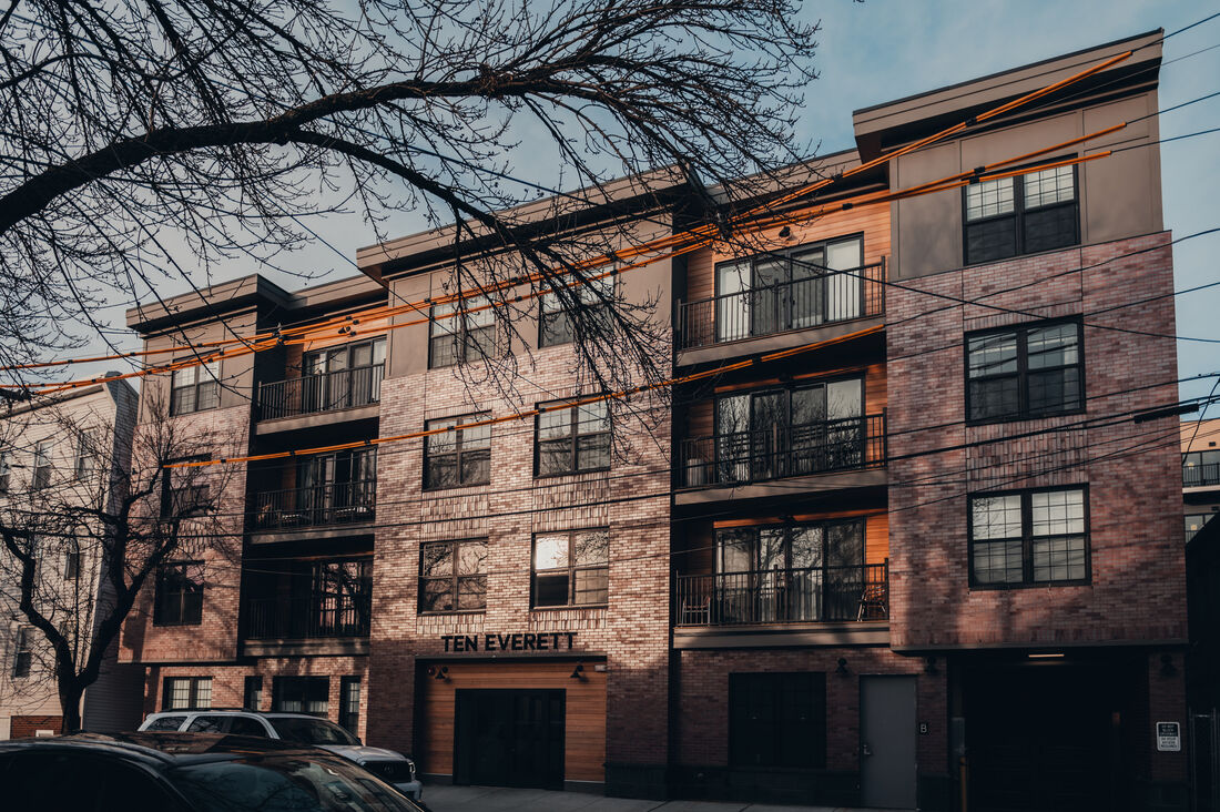 10 Everett — exterior facade, unit interiors, construction documentation